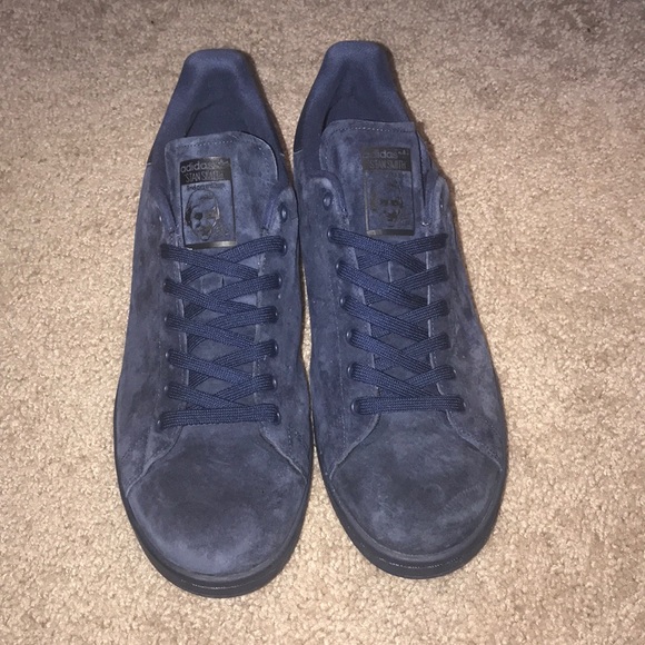 stan smith navy suede